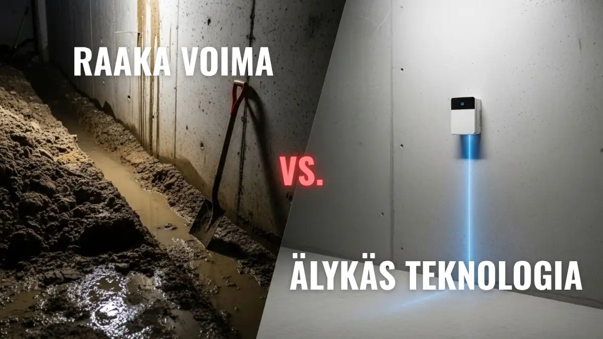 Raaka voima vs Älykäs teknologia